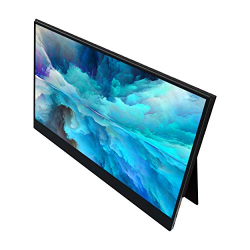 Product Cover VIOTEK LinQ P16C 16-Inch Portable Monitor for Laptop, PS4, Mobile & More | Ultra-Slim FHD IPS w/FreeSync | USB-C, HDMI, 3.5mm Port, Speakers | USB-C DP ALT-Mode Required for Single-Cable Connectivity