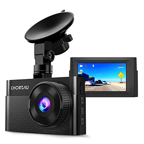 Product Cover Dash Cam for Cars 1080P FHD CHORTAU Dash Camera for Cars 3 inch Dashcam with Super Night Vision, 170°Wide Angle, Parking Monitor, Loop Recording
