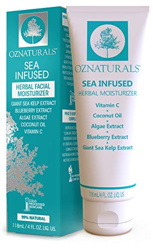 Product Cover OZNaturals Day Cream Firming Cream - Face Tightening and Lifting Cream with Vitamin C, Sea Kelp & Algae Extract - Light Weight Moisturizing Face Lotion Non Comedogenic Won't Clog Pores - 4 Fl Oz