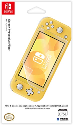 Product Cover Nintendo Switch Lite Protective Screen Filter  By HORI - Officially Licensed by Nintendo