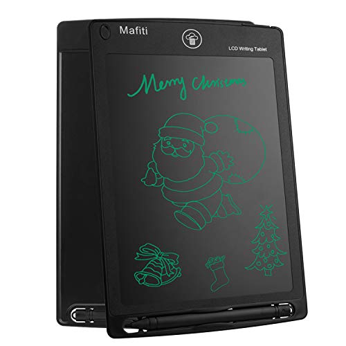 Product Cover mafiti 8.5 Inch BlLCD Writing Tablet Scribbling Pad + Stylus Smart Paper for Drawing eWriter Ages 3+ (Black)