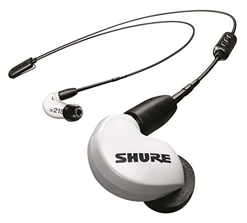 Product Cover Shure SE215 Wireless Earphones with Bluetooth 5.0, Sound Isolating, Special Edition White