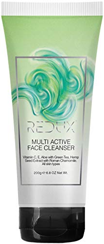 Product Cover Captain Thug Redux Multi Active Face Cleanser with Vitamin C, E, Aloe, Green Tea, Hemp Seed Extract & Roman Chamomile, Skin Brightening, Whitening & Anti Aging, No Parabens, Sulphate, Silicones & Color - 200ml