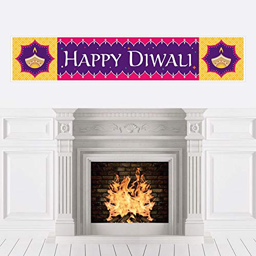 Product Cover Big Dot of Happiness Happy Diwali - Festival of Lights Party Decorations Party Banner