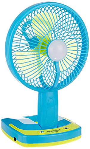 Product Cover PRATHVI Powerful Rechargeable Table Fan with 21 LED Light, table fans for home,table fans small,table fans for kitchen,table fans for home rechargeable,table fans high speed(Assorted Color)