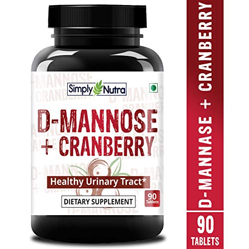 Product Cover Simply Nutra Cranberry + D-Mannose - 90 Vegetarian Tablets