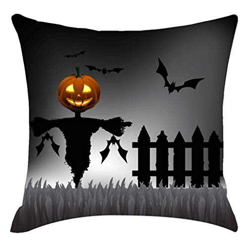 Product Cover BINMUO Halloween Pumpkin Pillow Cover Pillowcases Decorative Sofa Cushion Cover 2020 18