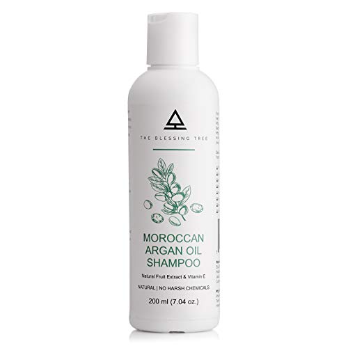Product Cover The Blessing Tree Moroccan Argan Oil Shampoo. No Paraben, No Sulphates, No harsh chemicals. 200ml
