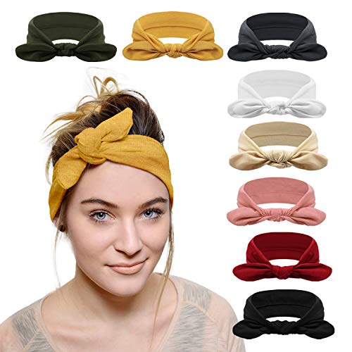 Product Cover DRESHOW 8 Pack Women's Headbands Headwraps Hair Bands Bows Accessories