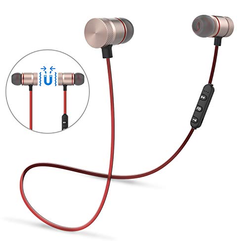 Product Cover Bluetooth Headphones,ownta Wireless Headphnes Magnetic Bluetooth Earbuds,Snug Fit for Running with Mic,Compatible iPhone/Samsung/Android Smartphone/iPad (CVC 6.0 Noise Cancelling Mic,aptX Stereo) LL3