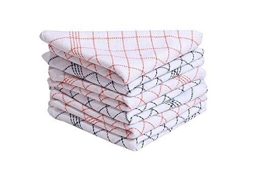 Product Cover HSR Collection Cotton Multipurpose Kitchen Napkins, (18X18 Inches, Multicolour) - Pack of 6