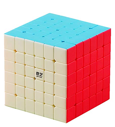 Product Cover LiangCuber Qiyi 6x6 Stickerless Speed Cube Qiyi Qifan S 6x6x6 Magic Cube Puzzle Toy