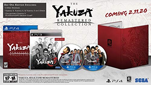 Product Cover Yakuza Remastered Collection - Day 1 Edition - PlayStation 4