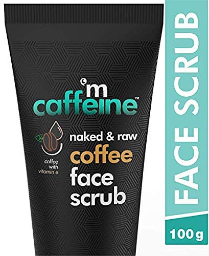 Product Cover MCaffeine Naked & Raw Coffee Face Scrub, 100 g | Vitamin E | Tan Removal | Oily/Normal Skin | Paraben & SLS Free
