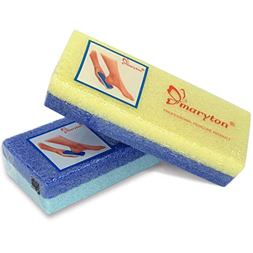 Product Cover 2 in 1 Pumice Stone for Feet, Foot Scrubber Sponge and Callus Remover Pack of 2