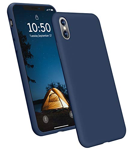 Product Cover YOHUTO Ultra Slim Fit iPhone Xs Max Case, Soft Liquid Silicone Gel Rubber with Full Body Cover Shockproof Anti-Scratch Protective Case, Compatible with iPhone Xs Max 6.5