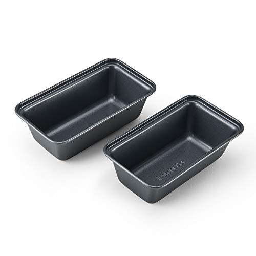 Product Cover Instant Pot 5252185 Official Mini Loaf Pans, Set of 2, Compatible with 6-quart and 8-quart cookers, Gray
