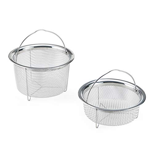 Product Cover Instant Pot 5252247 Official Mesh Steamer Baskets, Set Of 2, Stainless Steel