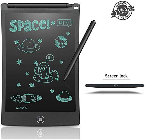 Product Cover Mossto LCD Writing Screen Tablet Drawing Board for Kids/Adults, 8.5 Inch(Black)