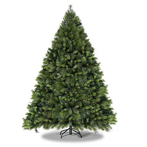 Product Cover WBHome 6 Feet Premium Spruce Hinged Artificial Christmas Tree, 979 Branch Tips, Unlit