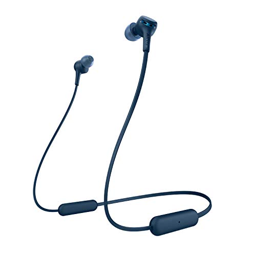 Product Cover Sony Wi-Xb400 Wireless in-Ear Extra Bass Headphones, Blue (WIXB400/L)