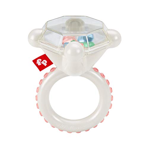 Product Cover Fisher-Price Rock 'n Rattle Teether Ring, Baby Rattle and Teething Toy