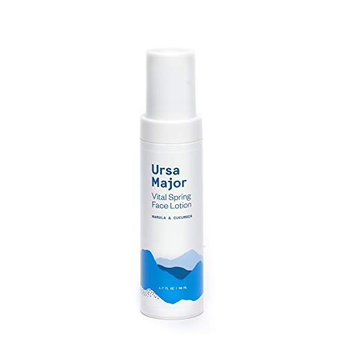 Product Cover Ursa Major Vital Spring Face Lotion | Natural Face Moisturizer | Hydrates, Firms, and Smoothes Skin | Vegan & Cruelty-Free | 1.7 ounces