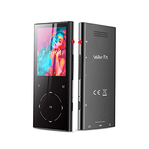Product Cover WalkerFit P7 8GB Bluetooth MP3 Player, Lossless 2.4 Inch HiFi Sound Music Player, FM Radio, Voice Recorder, Video Playback, Touch Button