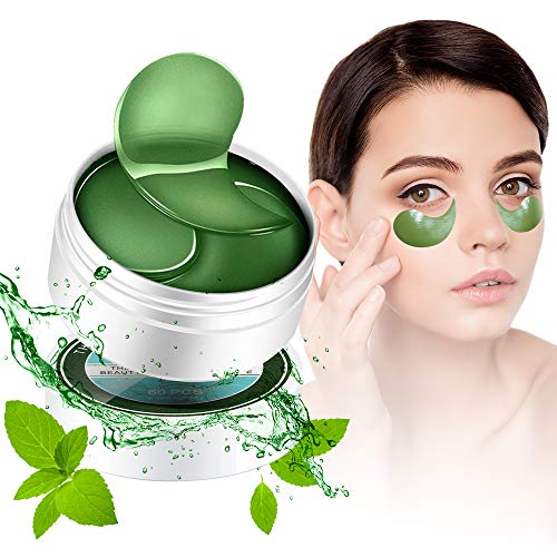 Product Cover Under Eye Mask Camellia Sinensis(Green Tea)&Vitamin E Anti-Aging Mask Treatment Pads for Puffy Eyes & Bags Dark Circles and Wrinkles Gel Pads 30 Pairs