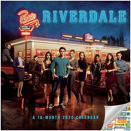 Product Cover Riverdale Calendar 2020 Set - Deluxe 2020 Riverdale Wall Calendar with Over 100 Calendar Stickers (Riverdale Gifts, Office Supplies)