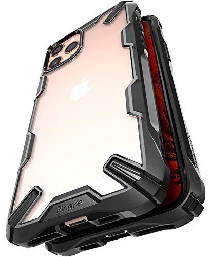 Product Cover Ringke Fusion X Fitted for iPhone 11 Pro Case, Edge Protection Design Scrape Resistant Case Cover for iPhone XI Pro - Black