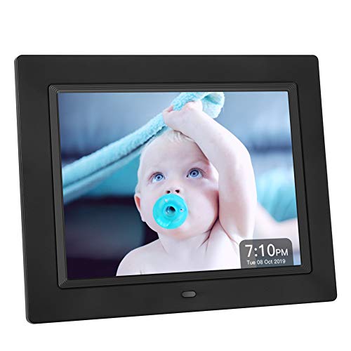 Product Cover Digital Picture Frame, Crosstour Electronic Photo/Music/Video Frame 4:3 Wide Screen with Remote Control, Best Gift for Your Christmas&New Year