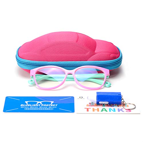 Product Cover Blue Light Blocking Glasses for Kids, UV400 Protection,Anti Blue Ray Computer Game Glasses