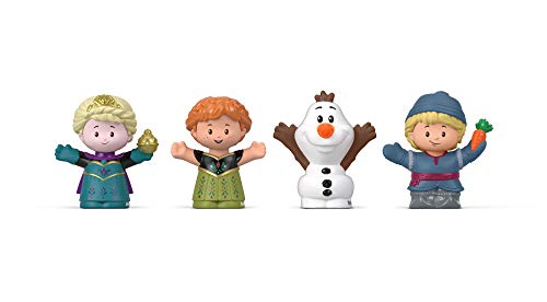 Product Cover Disney Fisher-Price Frozen Elsa & Friends by Little People, Figure 4-Pack
