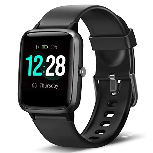 Product Cover LETSCOM Smart Watch Fitness Tracker Heart Rate Monitor Step Calorie Counter Sleep Monitor Music Control IP68 Water Resistant 1.3