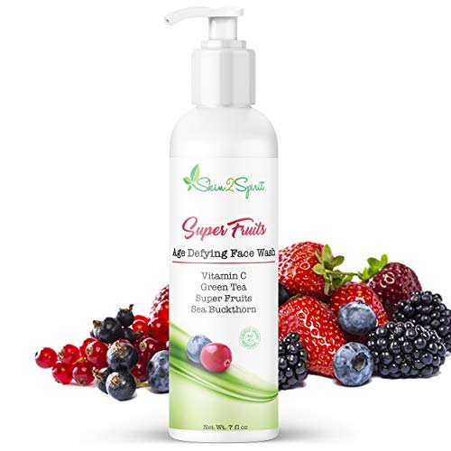 Product Cover Super Fruits Age Defying Face Wash | Sulfate (SLS) Free | Vit C | Natural | Organic Ingredients | Vegan | Cruelty Free | Antioxidant | 7 OZ. | All Skin Types