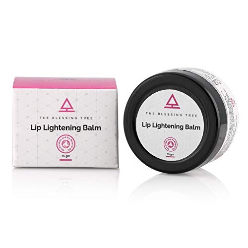 Product Cover The Blessing Tree Lip Lightening Balm for Dark Lips with Shea Butter, Strawberry and Sunflower Oil - 15gm