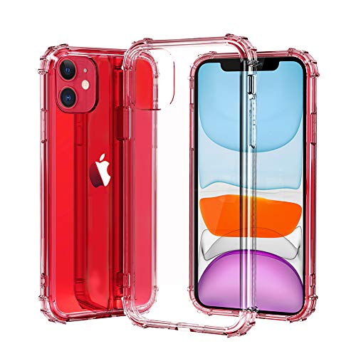Product Cover Leeyan Crystal Clear Design for iPhone 11 Case, Ultra Thin Soft TPU & 4 Corner Shock-Absorption Protective Case for iPhone 11 2019 Released (6.1 inch)