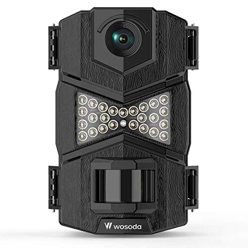 Product Cover WOSODA 16MP 1080P Trail Camera, with Upgraded 850nm IR LEDs Night Vision 260ft Wildlife Camera, 2.0''LCD for Home Security Wildlife Monitoring/Hunting