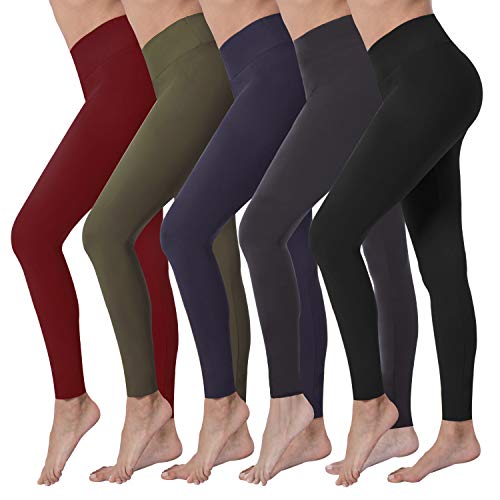 Product Cover VALANDY High Waisted Yoga Pants Stretch Tummy Control Athletic Workout Running Leggings for Women Reg&Plus Size