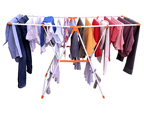 Product Cover RITASA Butterfly (Sun) Steel Cloth Drying Stand for Balcony Foldable Space-Saving Laundary Rack for Indoor and Outdoor Application