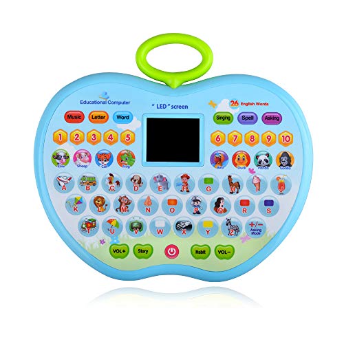 Product Cover Birthday Gift for Girls Boys, Education Toy for 2-4 Year Old Girls Kids Learning Toys Gift for 2-4 Year Olds Boys Childrens Tablet Toy Age 2-4 Toddlers Girl