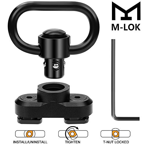 Product Cover Fyland M-LOK Sling Mount QD Sling Swivel with Push Button for Mlok Hang Guard