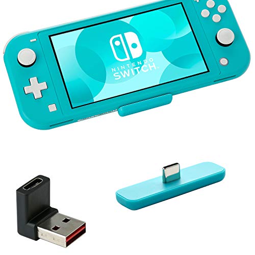 Product Cover GuliKit Route Air Bluetooth Adapter for Nintendo Switch & Lite PS4 PC, Dual Stream Bluetooth Wireless Audio Transmitter with aptX Low Latency Connect Your AirPods Bluetooth Speakers Headphones - Blue