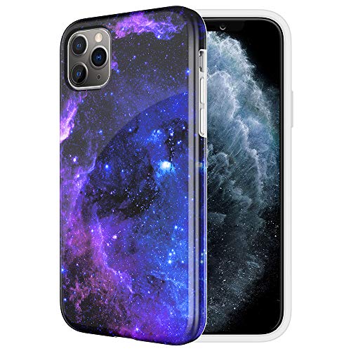 Product Cover Caka Marble Case for iPhone 11 Pro Max Marble Case Starry Pattern for Girls Women Protective Shockproof Slim Anti Scratch Luxury Fashion Soft Marble Case for iPhone 11 Pro Max (2019)(Starry)