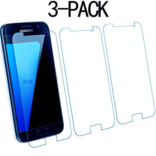 Product Cover Galaxy S7 Screen Protector,Acedining Tempered Glass Screen Protector for Samsung Galaxy S7,[NOT S7 Edge] (3-Pack)(Clear)(5)