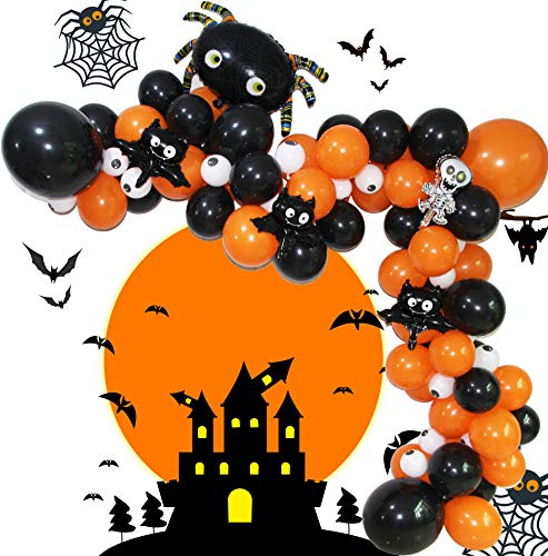 Product Cover Eanjia Halloween Balloons Garland Kit DIY Balloon Arch Kit 5-18