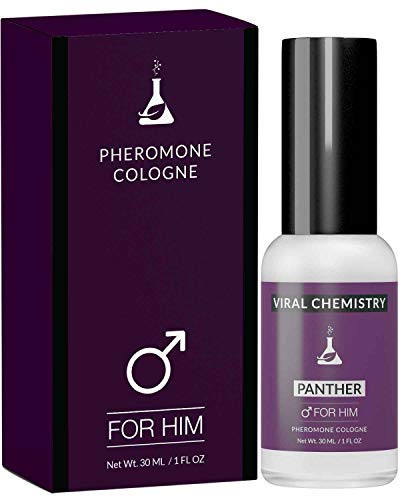 Product Cover Pheromones to Attract Women for Men (Panther) - Exclusive, Ultra Strength Organic Fragrance Body Cologne Spray - 1 Fl Oz (Human Grade Pheromones to Attract Women)