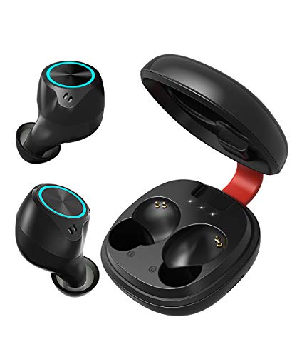 Product Cover BLAVOR Bluetooth 5.0 TWS Wireless Earbuds with Charging Case True Wireless Stereo Hi-Fi in-Ear Earphones with Noise Cancellation Tech, Built-in Mic and Premium Deep Bass for Workout