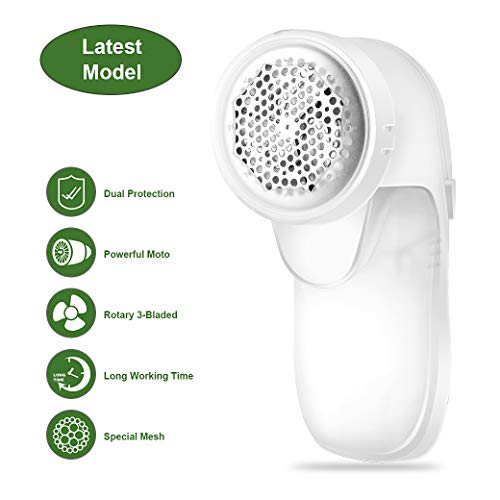 Product Cover Electric Lint Remover Union Fabric Shaver,Rechargeable Portable USB,Efficiently Remove Lint Pill and Bubble,Removable Bin